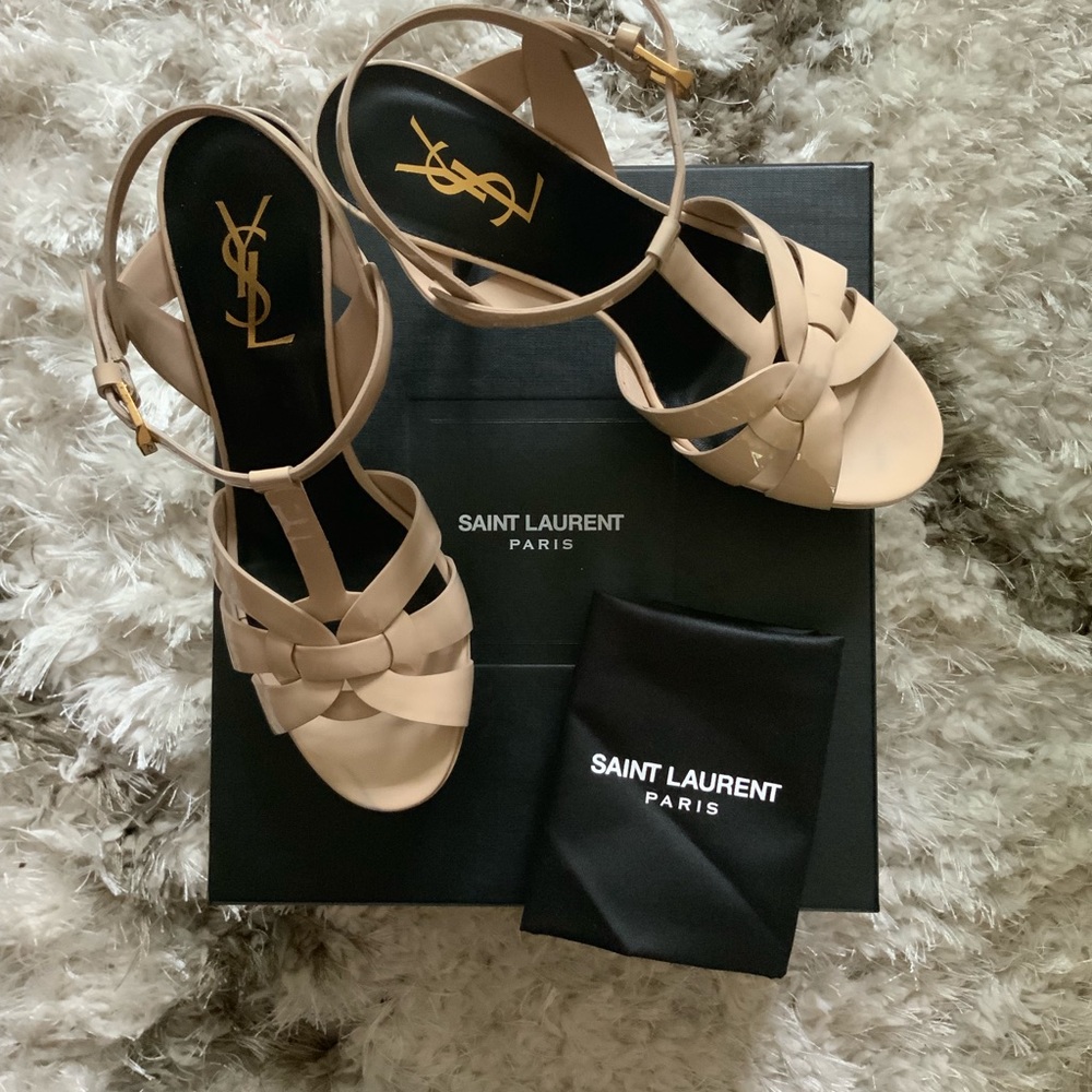 Authentic NEW YSL Yves Saint Laurent Nude Heels